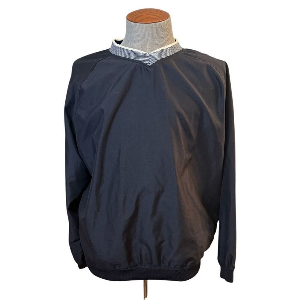 Consensus Golf Men’s Activewear Wind Breaker Pullover Sz. M Gray